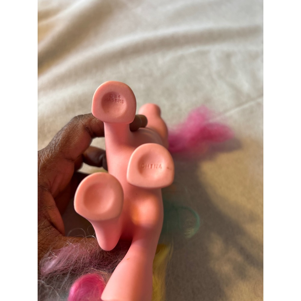 1984 Hasbro My Little Pony Pink Rainbow Mane Star Symbol - Picture 6 of 8